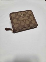 コーチ COACH コインケースCH389 IMVGB カーキ/サドルマルチCO-325 