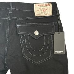 TRUE RELIGION】RICKY ハーフ W38ブラック デニム - メルカリ