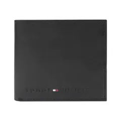 トミーヒルフィガー 財布 二つ折り TOMMY HILFIGER ブラック 31TL25X005 001