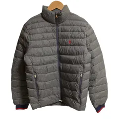 美品 POLO RALPH LAUREN ポロラルフローレン ポニー刺繍 ダウンジャケット サイズXS グレー レディース 古着 中古 USED