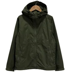 良品 THE NORTH FACE ザノースフェイス コンパクトジャケット NPW72230 サイズM オリーブ レディース 古着 中古 USED