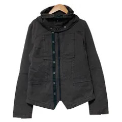 良品 DIESEL ディーゼル 2WAY ジップアップ ジャケット ブルゾン L ブラック系 レディース 古着 中古 USED