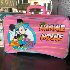 ミニー　ミッキー　ディズニー　トラベルバッグ　キャリーバッグ　インテリア