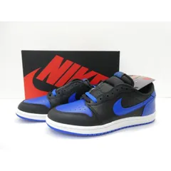 未使用 ナイキ NIKE AIR JORDAN 1 LOW 85 Black & Royal Blue IB1981-004 size:27.5cm スニーカー 靴 △WT5046