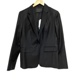 未使用 ICB アイシービー 1B テーラードジャケット サイズ42 ブラック レディース 古着 中古 USED