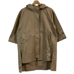 美品 DRESSTERIOR ドレステリア Aラインフーデットブルゾン ジャケット サイズ36 ベージュ レディース 古着 中古 USED