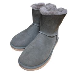 UGG アグ ムートンブーツ レディース シューズ グレー 靴 23.5 - メルカリ