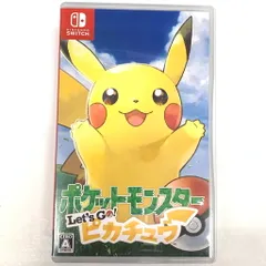 【中古品】ポケットモンスター Let's Go! ピカチュウ - Switch【029-260218-mo-02-fur】
