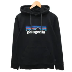 パタゴニア Patagonia M's P-6 Logo Uprisal Hoody パーカー フーディー プルオーバー ロゴ S 黒 ブラック マルチカラー 39539 ■IBO91