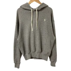 新品同様 POLO RALPH LAUREN ポロラルフローレン 裏毛 スウェット プルオーバー パーカー フーディ サイズXXS グレー レディース 古着 中古 USED