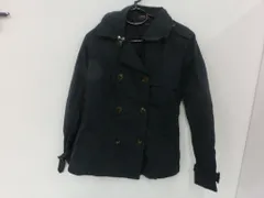 【TAKA67-85】◇TOMMY HILFIGER トミーヒルフィガー トレンチコート ショート丈 Mサイズ ブラック