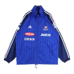 adidas (アディダス) 2012 横浜Fマリノス 長袖ジップアップジャケット トレーニングジャージ ブルーのサムネイル