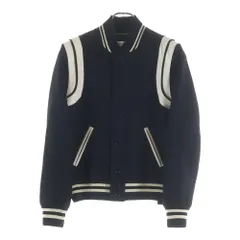 SAINT LAURENT PARIS (サンローランパリ) 16AW Woolblend Teddy Bomber Jacket テディジャケット ブルゾン ブラック 376283 Y180Wのサムネイル
