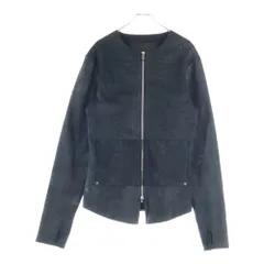 CHROME HEARTS (クロムハーツ) Collarless Leather Jacket 裏地