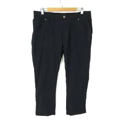 PG パフォーマンスギア PERFORMANCE GEAR パンツ イージー テーパードパンツ 3L 黒 ブラック 大きいサイズ ゴルフ スポーツウエア