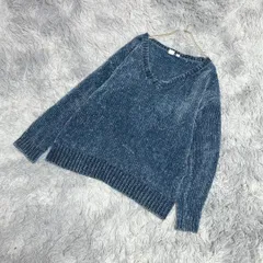 【GAP】長袖ニット Vネック (S) カジュアル ヴィンテージ 一点もの