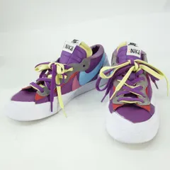 KAWS × sacai × Nike Blazer Low カウズ サカイ ナイキ ブレーザー ロー DM7901-500 US9 27cm 箱無し ※中古