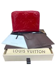 【鑑定済み】LOUIS VUITTON ジッピー・コインパース（ヴェルニライン）ミニ 財布 ウォレット レディース