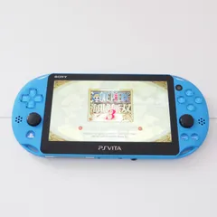 PS Vita 本体 PCH-2000 アクアブルー SONY ソニー
