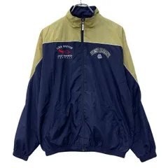 AUGUSTA SPORTSWEAR ジャケット M ネイビー ジップアップ ワンポイント刺繍 スポーティー ワンポイント アウター 春秋物 a803-5460