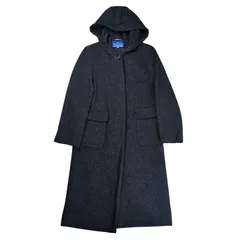 "Burberrys BLUE LABEL" Hooded Wool Long Coatのサムネイル