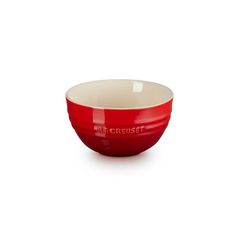 美品 ルクルーゼ ミキシングボウル 赤 - メルカリ