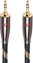 SKW 3.5mm オーディオケーブル 1M AUXケーブル [オスーオス] 3.5mmケーブル 車/iPhone/Android/ホームシアタなど適用