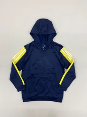 adidas キッズ フーディー プルオーバー 裏起毛