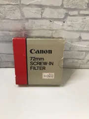 【V5-02】◎ Canon 72mm SCREW・IN FILTERのサムネイル