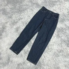 【完売】UNIQLO ワイドストレートジーンズ 綿100% (25) カジュアル