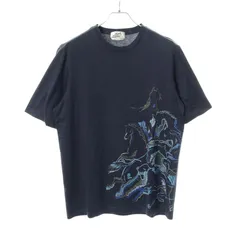 エルメス HERMES カットソー カヴァルカード コットン Tシャツ メンズ Used Bのサムネイル