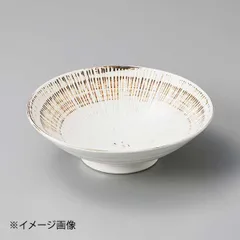 【新品】錆粉引千段8.0めん鉢