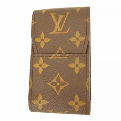 【6ca0470】ルイヴィトン シガレットケース モノグラム エテュイシガレット M63024 ブラウン【中古】メンズ レディース ユニセックス