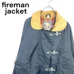 t2219 海外古着 ヴィンテージ ファイヤーマン 襟コーデュロイ