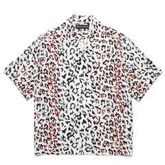 MINEDENIM☆マインデニム☆ライトブルーレオパード柄シャツ - メルカリ