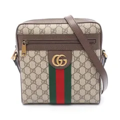 グッチ GUCCI ショルダーバッグ オフィディア GG スモール メッセンジャー GGスプリーム 54792696IWT8745 ベージュ/エボニー PVCコーティングキャンバス レザー ショルダーバッグ