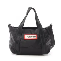 ハンター HUNTER トートバッグ ナイロン ミニ トップ クリップ UBS1203KBM ブラック ナイロン ナイロン ミニ トップ クリップ トート レディース 新品