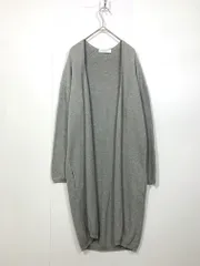 BEAUTY&YOUTH UNITED ARROWS ビューティーアンドユースユナイテッドアローズ 1628-119-0578 綿混 ニット ロング カーディガン グレー ■■レディース