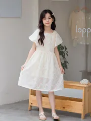 再入荷 韓国子供服 ワンピース 花柄 女の子 半袖 キッズ 女の子 ワンピース 子供服 ドレス 発表会 カジュアル 普段着 可愛い