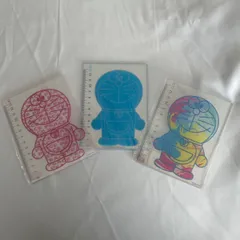 【新品未開封】THEドラえもん展2017 ドラえもん定規　1/10スケール定規3点セット　T-27