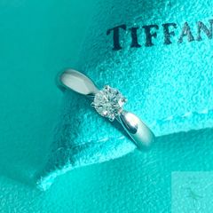 TIFFANY&CO ダイヤモンド指輪 プラチナ2mm ルシダ 11号 - メルカリ