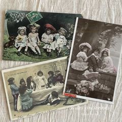 ③50枚 フランス アンティーク ポストカード 紙もの ジャンク