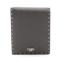 フェンディ FENDI 二つ折り財布 セレリア 7M0194AP3CF1RI3 ダークブラウン レザー 二つ折財布 メンズ 新品