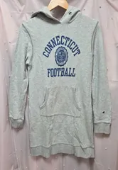 Champion  長袖ロングスウェットパーカー