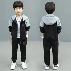 再入荷 ジャージ キッズ 上下セット 男の子 春 秋 運動着 ジュニア服 子供服 ボーイズ 長袖 ジャケット スウェットパンツ 2点セット 韓国風 男児 防寒 キッズ トレーニングウェア