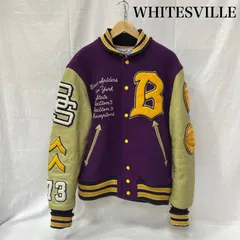 ホワイツビル wv10490 フルデコスタジャン purple ワッペン 42 メンズ 42 ISItems【USED】【古着】【中古】50154719のサムネイル