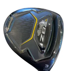 【中古】 テーラーメイド RBZ BLACK 3W フェアウェイウッド FW ROCKET FUEL 55 (フレックスR) メンズ 男性用 右利き 右用 Cランク ゴルフクラブ