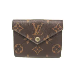ルイ・ヴィトン(Louis Vuitton) モノグラム ポルトフォイユ セレスト M81666 レディース モノグラム 財布（三つ折り） ブラウン,メタリックダークグリーン