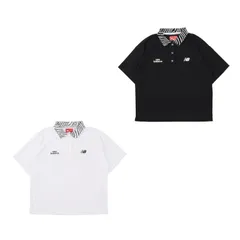 26春夏 ニューバランス ゴルフ レディース 半袖ビッグポロシャツ 6160501 トップス ストレッチ ドライ 吸汗速乾 リラックス New balance Golfのサムネイル