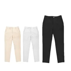 26春夏 ニューバランス ゴルフ レディース スリムロングパンツ 6131505 長ズボン ボトム UVカット 裾上げいらず シンプル New balance Golfのサムネイル